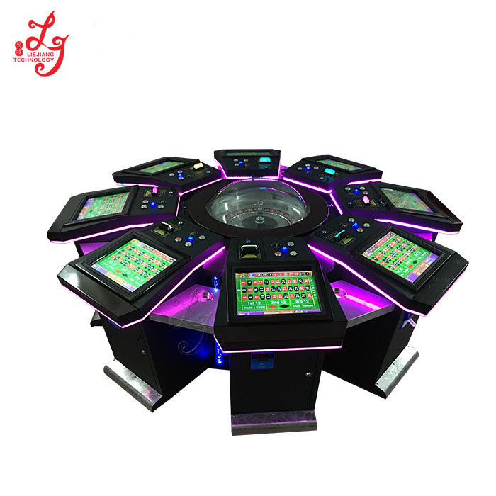 Dokunmatik Ekran Rulet Makinesi Çift / Tek Sıfır Slot Casino Kumar Makineleri