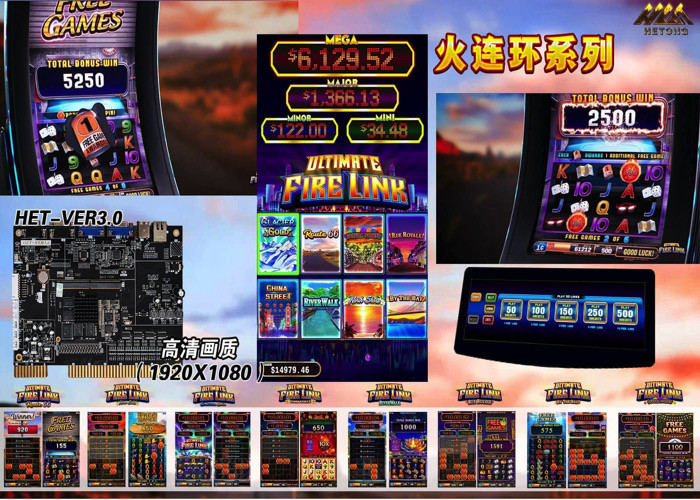 son şirket davası hakkında Çok Oyunlu Fire Link 8 in 1 Ultimate Oyun Tahtası PCB Video Slot Kumar Oyunları Makinesi