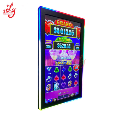 43 Inch 3M Bally Gaming Monitor Pog Firelink Touch Screen Monitor Multi Infrared Touch Monitor With Side LED Light